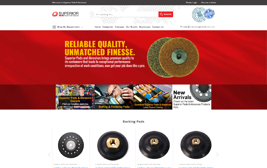 SUPERIOR PADS & ABRASIVES B2C
